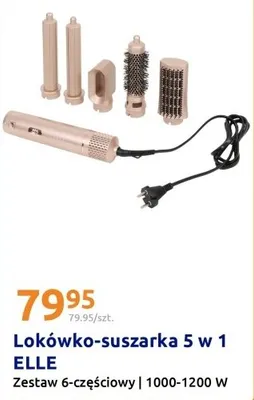 Lokówko-suszarka 5 w 1 promocja w Action