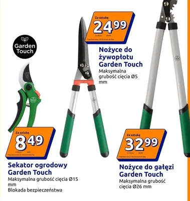 Nożyce do gałęzi promocja w Action