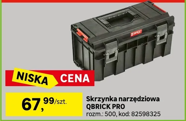 Skrzynka narzędziowa QBRICK PRO promocja w Leroy Merlin