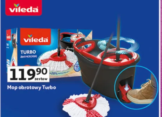 Mop obrotowy Turbo promocja w Auchan