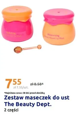 Zestaw maseczek do ust The Beauty Dept. promocja w Action