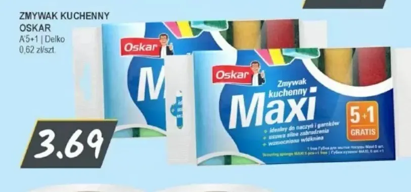 Zmywak kuchenny Oskar 6-pak promocja w Słoneczko