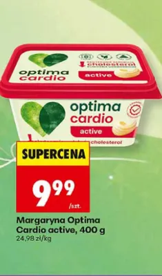 Margaryna Optima Cardio active promocja w Biedronka