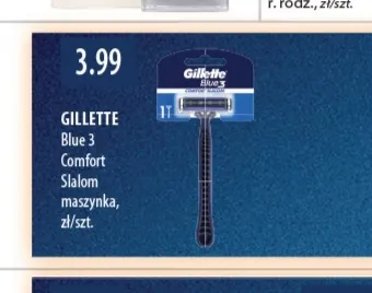 Maszynka do golenia Gillette Blue 3 Comfort Slalom promocja w Drogerie Laboo