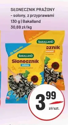 Słonecznik prażony z przyprawami Bakalland promocja w Sedal