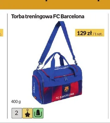Torba treningowa FC Barcelona promocja w Empik