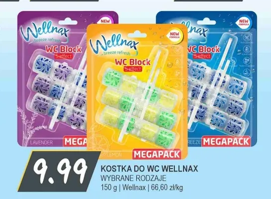 Kostka do WC Wellnax promocja w Słoneczko