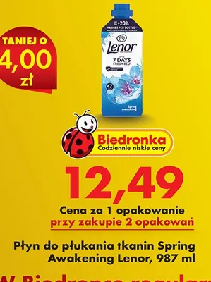 Proszek do prania do kolorów Lovela Baby promocja w Biedronka