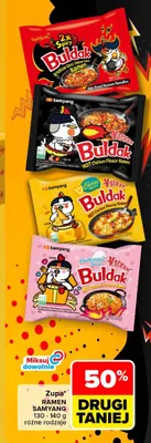 Zupa ramen Buldak Carbonara Samyang promocja w Carrefour