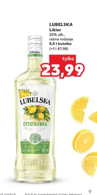 Likier Lubelska promocja w Kaufland