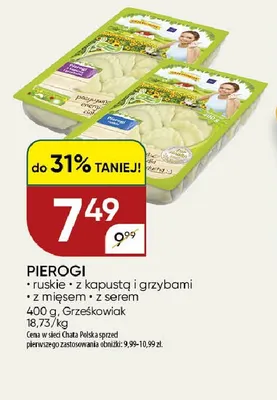 Pierogi z mięsem Grześkowiak promocja w Chata Polska