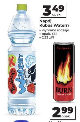 Napój Kubuś Waterrr promocja w Odido