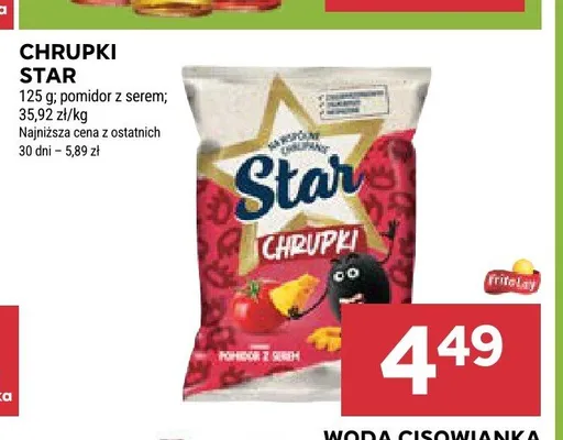Chrupki Star pomidor z serem promocja w Stokrotka