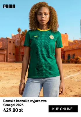 Koszulka damska wyjazdowa Senegal 2026 Puma promocja w Strefa Mundial