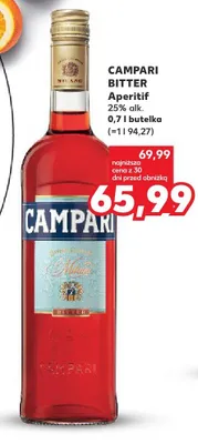 Bitter Aperitif Campari promocja w Kaufland