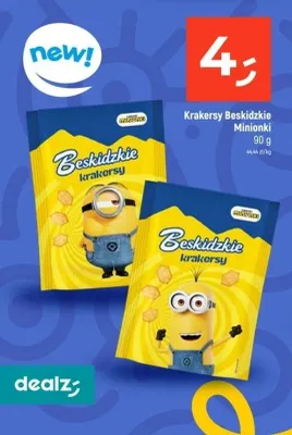 Krakersy Beskidzkie Minionki promocja w Dealz