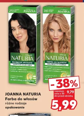 Farba do włosów Joanna Naturia promocja w Kaufland
