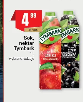Nektar Czarna Porzeczka Tymbark promocja w Premium Nasz Sklep