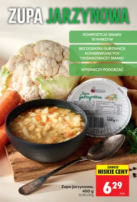 Zupa jarzynowa Biedronka promocja w Biedronka