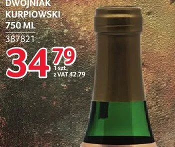 Miód pitny Dwójniak Kurpiowski 750 ml promocja w Selgros