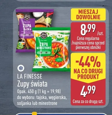 Zupa węgierska La Finesse promocja w Aldi