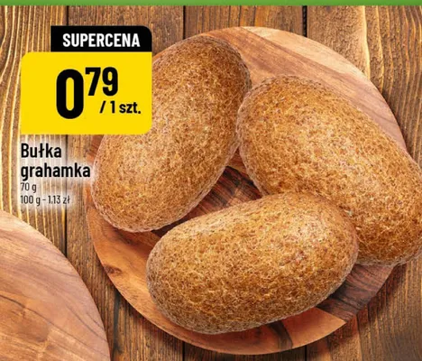 Bułka grahamka promocja w POLOmarket