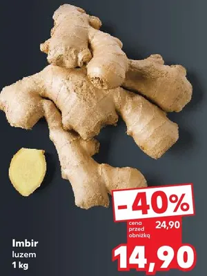 Imbir luzem Kaufland promocja w Kaufland