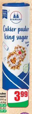 Cukier puder tuba promocja w Dino