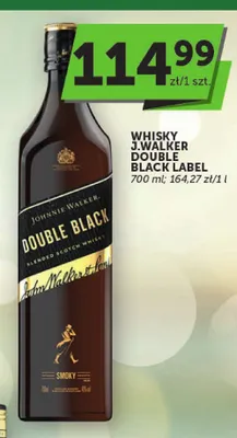 Whisky Johnnie Walker Double Black Label promocja w Groszek