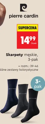 Skarpety męskie 3-pak promocja w Biedronka