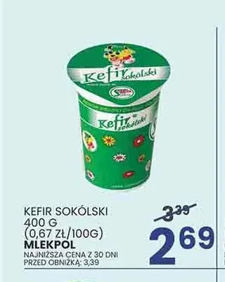 Kefir Sokólski Mlekpol promocja w Wafelek
