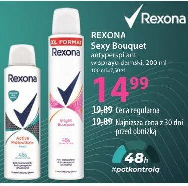 Antyperspirant w sprayu damski Sexy Bouquet promocja w Hebe