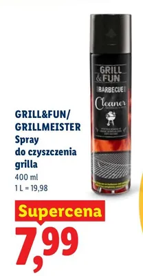 Spray do czyszczenia grilla promocja w Lidl