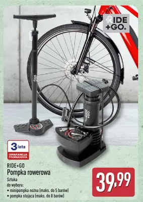 Pompka rowerowa promocja w Aldi