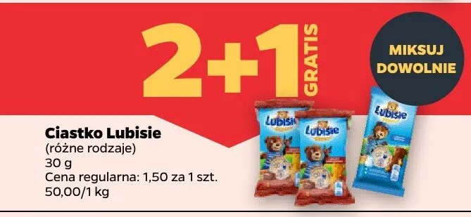 Ciastko Lubisie promocja w Netto