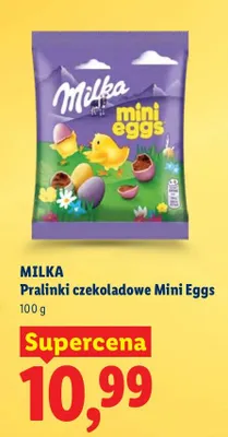 Pralinki czekoladowe Mini Eggs promocja w Lidl
