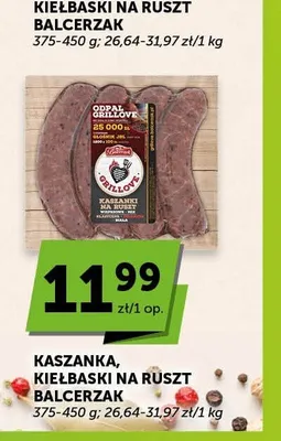 Kaszanka na ruszt Balcerzak promocja w ABC