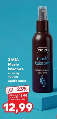Masło kakaowe w spreyu promocja w Kaufland