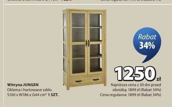 Witryna JUNGEN promocja w Jysk