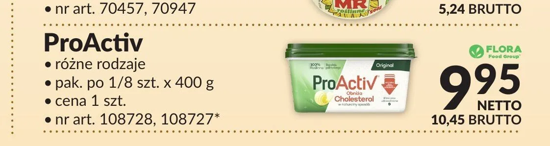 ProActiv Flora promocja w Makro