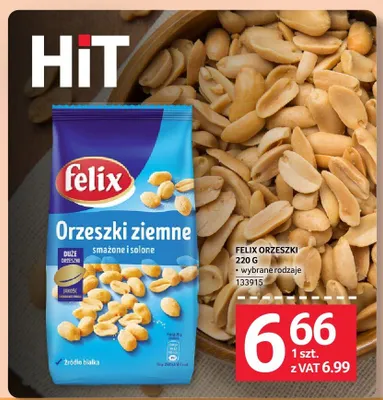 Orzeszki ziemne Felix 220g promocja w Selgros