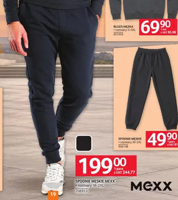 Spodnie męskie Mexx promocja w Selgros