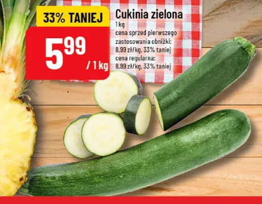 Cukinia zielona promocja w POLOmarket