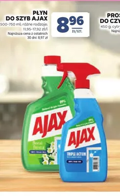 Płyn do szyb Ajax Floral Fiesta promocja w Stokrotka