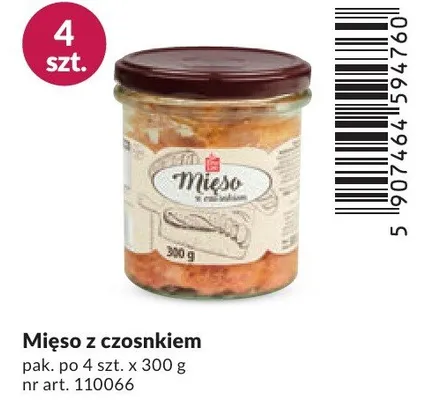 Mięso z czosnkiem promocja w Makro