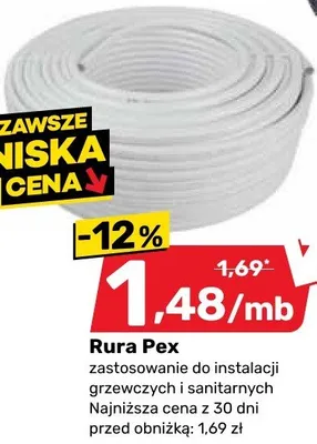 Rura Pex promocja w Bricomarche