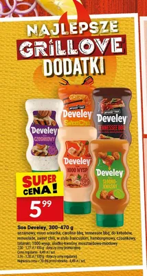 Sos do kebabów Develey promocja w Twój Market