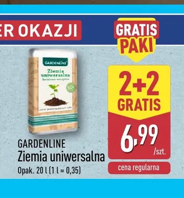 Ziemia uniwersalna Gardenline promocja w Aldi