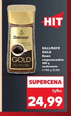 Kawa rozpuszczalna Gold Dallmayr promocja w Kaufland
