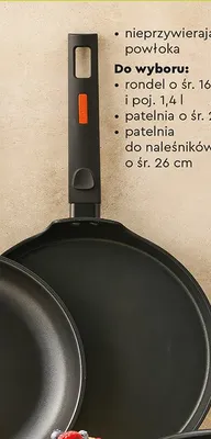 Patelnia do naleśników 26 cm promocja w Biedronka